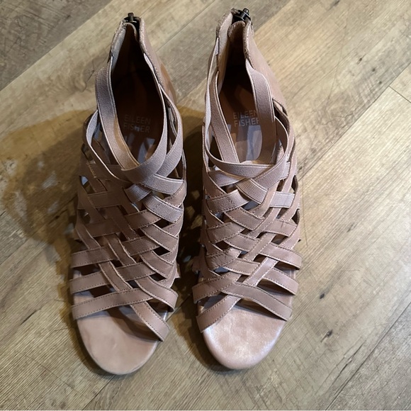 Eileen Fisher Oodle Caged Sandles - Picture 3 of 13